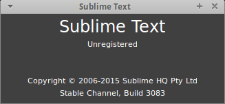 sublime text 3